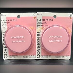 2 Pack COVERGIRL Clean Fresh Pressed Powder - 180 Tan